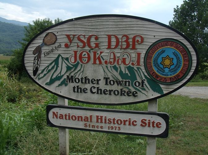 Kituwah Mound Sign